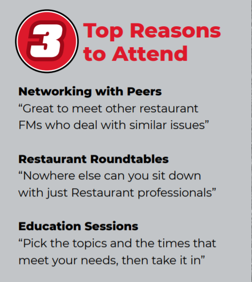 Top 3 Reasons to Attend